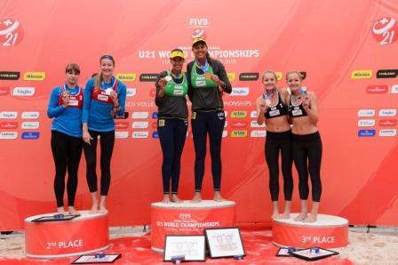 Спортсменка из Тбилисского района завоевала «серебро» на Чемпионате мира по пляжному волейболу